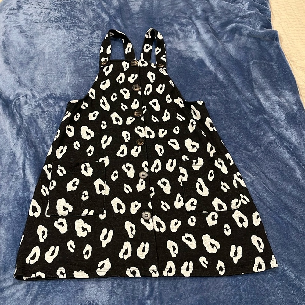 Casual Overall Patterned Dress